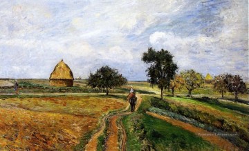  Route Tableaux - l’ancienne route de l’Ennery à Pontoise 1877 Camille Pissarro